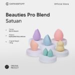 Beauties Pro Blend Full Pack by Cathiestuff | Sponge Makeup MUA Professional Soft Spons Beauty Bounchy Non-Latex Makeup Tools Blender