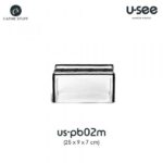 U-See Pouch US-PB02 by Cathiestuff | Pouch Makeup PVC Transparan - Image 5