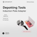 Induction Platte by Cathiestuff | Stainless steel plate penghantar panas