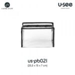 U-See Pouch US-PB02 by Cathiestuff | Pouch Makeup PVC Transparan - Image 6