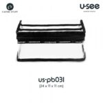 U-See Pouch US-PB03 by Cathiestuff | Pouch Makeup Transparan PVC | Pouch Organize Makeup - Image 4