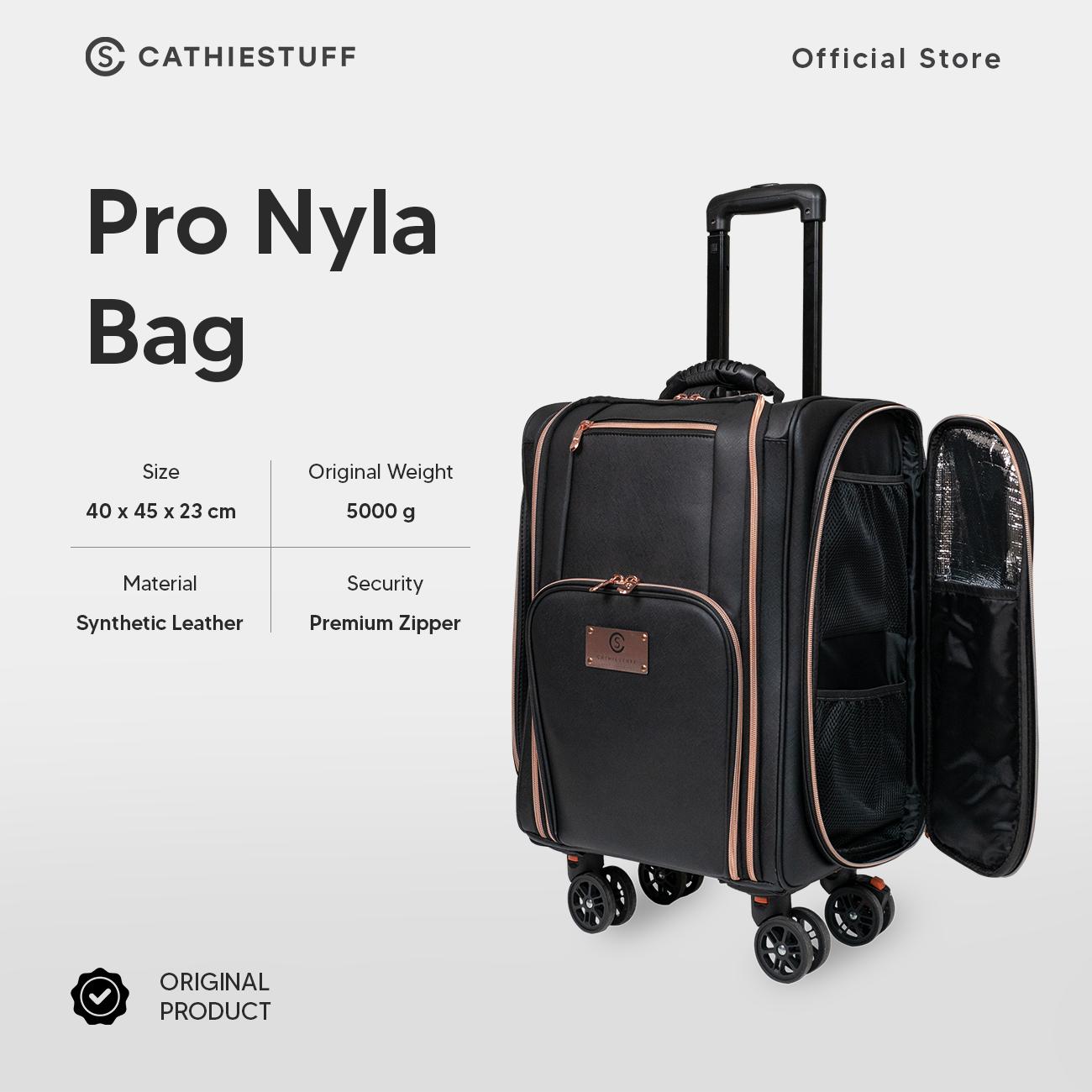 8064920976ed4699b7ead3c7186420e1~tplv-aphluv4xwc-origin-jpeg Pro Nyla Bag 2.0 by Cathiestuff | Makeup Bag Premium Bag Organizer MUA, Tas Hairstylist Portable Compact Travel Friendly - Image 1