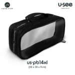 U-See Pouch US-PB14 by Cathiestuff | Pouch Makeup Transparan PVC | Pouch Organize Makeup - Image 5