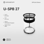 U-See Pouch US-PB27 by Cathiestuff | Pouch Makeup Transparan PVC