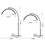 Lunar ARC by Cathiestuff | Lampu Studio Eyelash Facial dan Nail Art (bukan UV) - Image 5