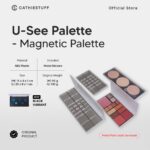 USee Palette by Cathiestuff | Depotting Make up Magnetic palette
