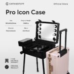 Pro Icon Case by Cathiestuff | Koper Makeup with Stand | Koper MUA Profesional