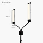 Glamlight MUA Setup - Illuminate Mirror by Cathiestuff | LED Makeup Lighting Flexible - Image 2