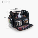 Slay Elva Bag by Cathiestuff | Makeup Bag Premium Bag Organizer MUA Hairstylist Nailartist Portable Compact - Image 2