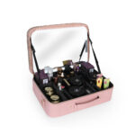 Baby Alma Bag by Cathiestuff | Makeup Bag Leather MUA Premium Multifungsi Splash Resistant 3 Layer - Image 4