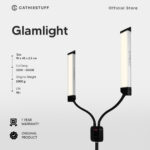 Glamlight by Cathiestuff | Lampu Makeup LED Flexible 2 Sisi