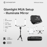 Glamlight MUA Setup - Illuminate Mirror by Cathiestuff | LED Makeup Lighting Flexible