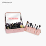 Baby Alma Bag by Cathiestuff | Makeup Bag Leather MUA Premium Multifungsi Splash Resistant 3 Layer - Image 5